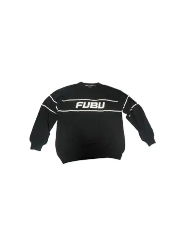 FUBU 블랙 맨투맨 L 사이즈
