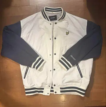 LYLE&SCOTT 로고 자수 바시티 자켓 남성용 M
