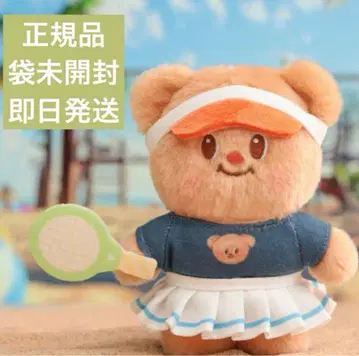 테니스 타임 버터베어 봉제 인형 TOPTOY 버터베어