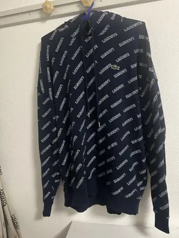 LACOSTE L!VE 네이비 후드티 XL