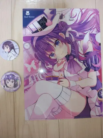 주문은 토끼입니까? 리제 캔뱃지 & 클리어 파일 주문토끼