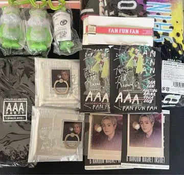 AAA 라이브 팬클럽 굿즈 세트