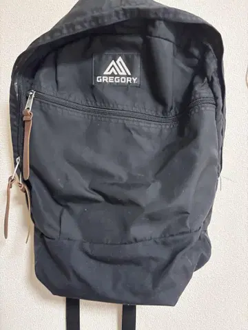 GREGORY 블랙 백팩