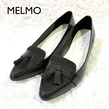 새상품급 MELMO 멜모 펌프스 태슬 에나멜 23cm 2E 가을/겨울