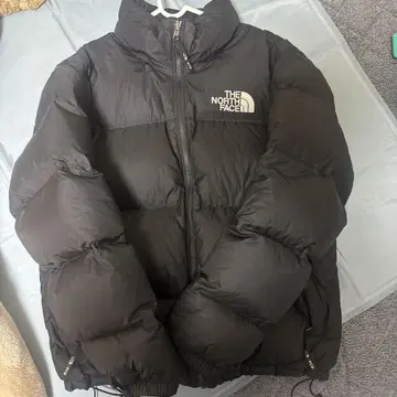 THE NORTH FACE 블랙 눕시 다운 자켓 L