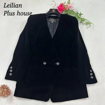 J132 새상품급 XL 릴리 엠플러스 하우스 노카라 자켓 여성용