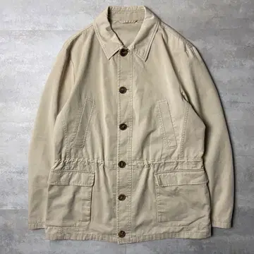 이탈리아제 살바토레 페라가모 코튼 나일론 자켓 미들 코트