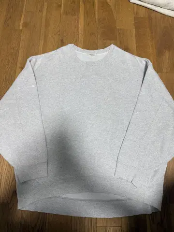 FREAK'S STORE 그레이 크루넥 맨투맨