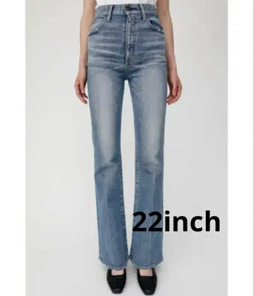 MOUSSY MVS FLARE 블루 22inch
