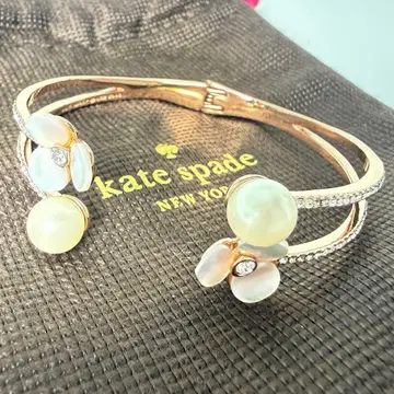 Kate spade 케이트 스페이드 플라워 큐빅 팔찌