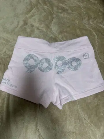 9090 로고 걸 마이크로 쇼츠 S사이즈