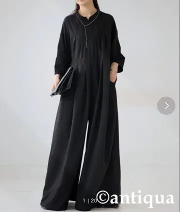 안티카 턱 올인원 블랙 사이즈 P