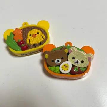 리락쿠마 도시락 키링