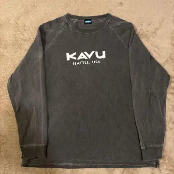 KAVU 카부 헤비웨이트 롱 슬리브 티