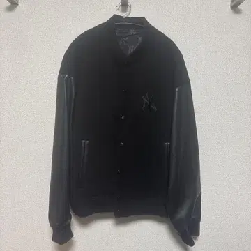 COOPERSTOWN COLLECTION 바시티 자켓 블랙