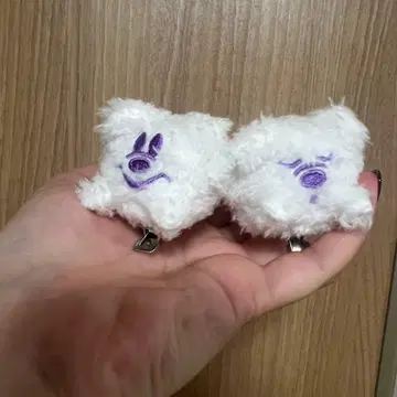 디즈니 할로윈 유령 헤어 클립