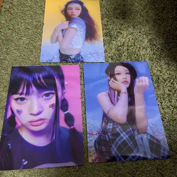 newjeans 미니 포스터 3장 세트