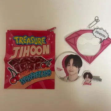 treasure 지훈 굿즈 묶음 판매