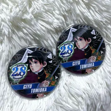 토미오카 기유 벌스데이 캔뱃지 점프샵 2020년