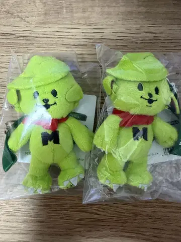 미세스 그린애플 메멜 키링 2세트