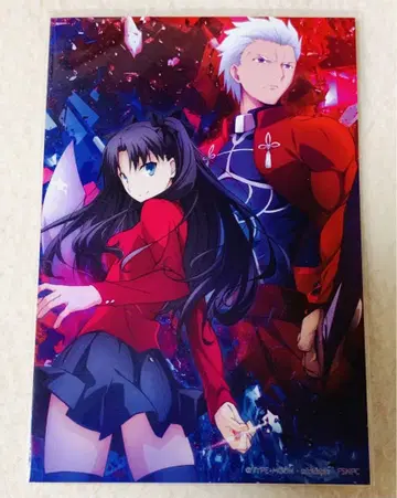 fate ubw 특전 소프맵 엽서 포스카 아처 린