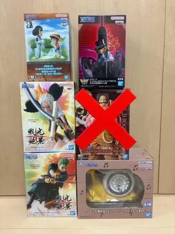 원피스 피규어 묶음 판매 5세트