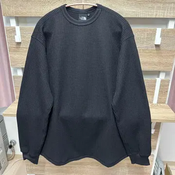 THE NORTH FACE 블랙 긴팔 티셔츠