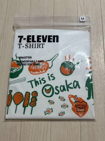 세븐일레븐 티셔츠 M 사이즈 This is Osaka