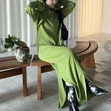 2024 아메리빈티지 레이어드 라이크 스웨트 드레스