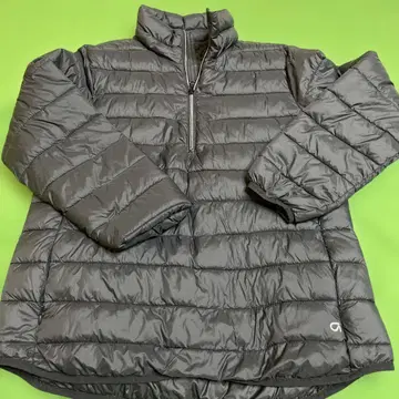 GAP FIT 여성용 다운 자켓 블랙 M 하프 지퍼