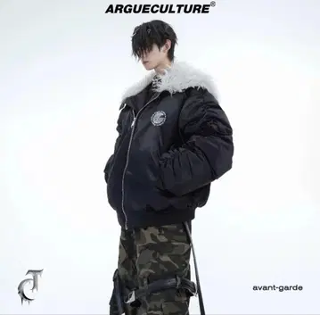 ARGUECULTURE 다운 퍼 자켓