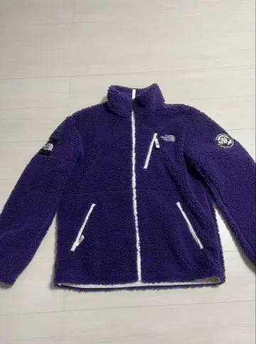 THE NORTH FACE 퍼플 플리스 자켓 L