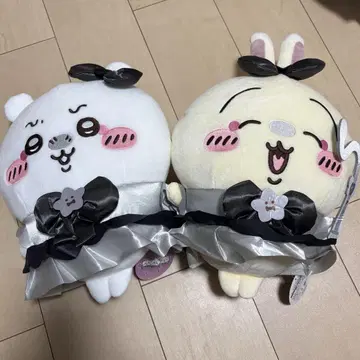 초 매지컬 치이카와 나쁜 버전 BIG 봉제 인형 치이카와 토끼 2개 세트