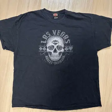 HARLEY-DAVIDSON 라스베가스 스컬 T셔츠