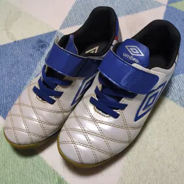 umbro 축구화 화이트/블루 20cm