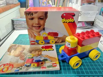 [올드 레고] 듀플로 자동차 #1958 레트로