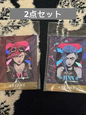 아케인 arcane 바이 징크스 캔뱃지