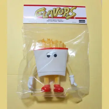 FLAVORS 플레이버즈 388 갓 튀긴 감자 플라이 소프트 비닐 피규어