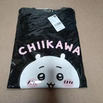 치이카와 (먼작귀) 반팔 T셔츠 XL 블랙