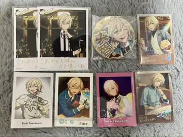 앙스타 앙상블 스타즈 텐쇼인 에이치 캔뱃지 벌스데이 카드 폴라로이드