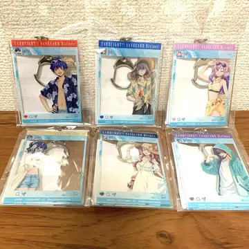 카드파이트 뱅가드 sns풍 아크릴 키링 전6종 바캉스