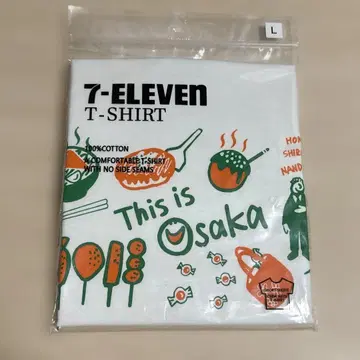 세븐일레븐 T셔츠 L 사이즈 This is Osaka