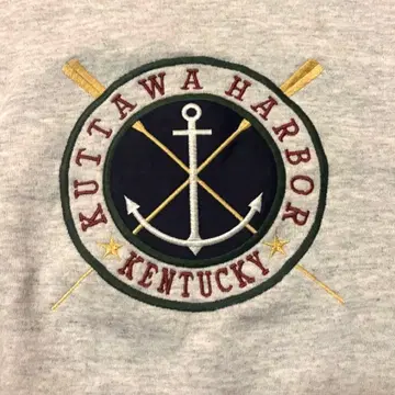 90s USA제 맨투맨 KUTTAWA HARBOR 그레이