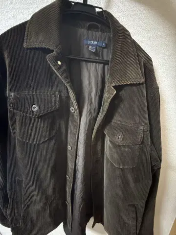 J.CREW 코듀로이 자켓 다크 브라운
