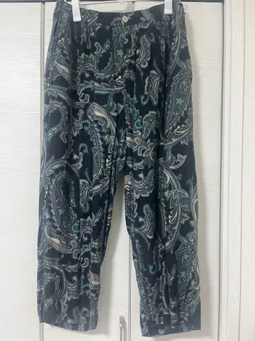 tightbooth 페이즐리 배기 슬랙스