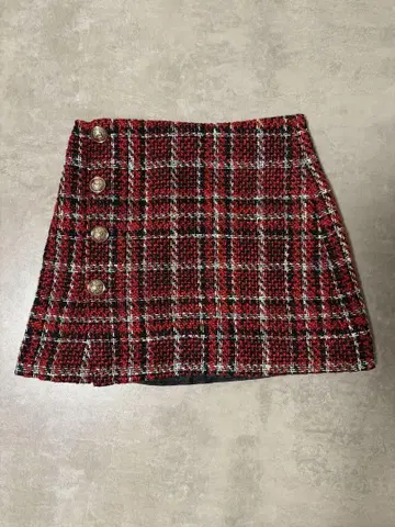 ZARA 트위드 스커트