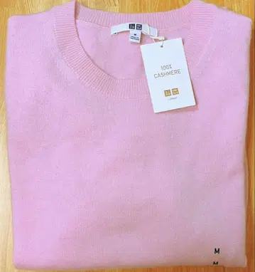 여성용 2025년 가을 신작 UNIQLO 캐시미어 크루넥 스웨터