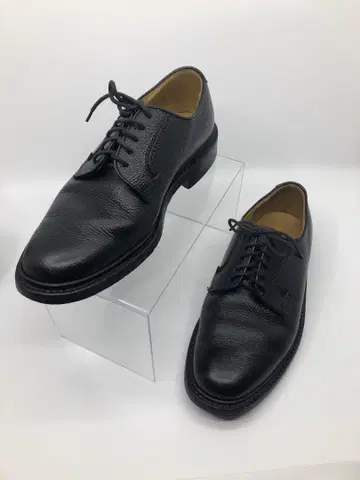 REGAL 블랙 레이스업 드레스 슈즈