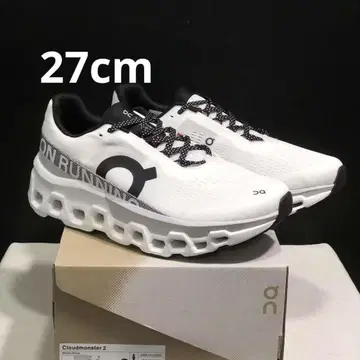 ON Cloudmonster 2 스니커즈 27cm 화이트