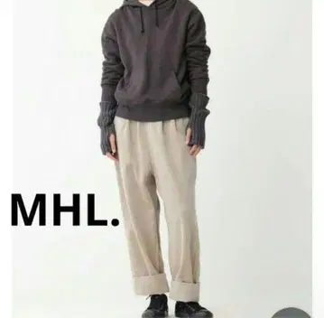 MHL 헤비 코듀로이 팬츠 사이즈 0 아이보리